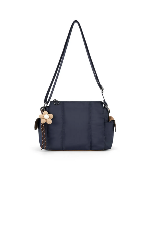Bandolera azul marino