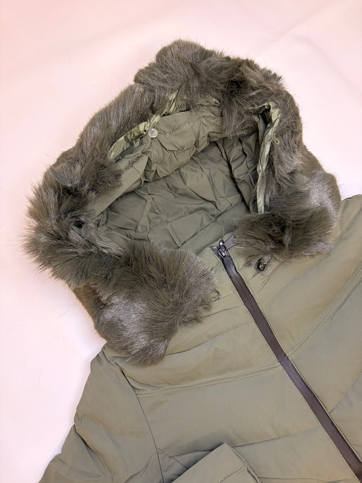 Anorac verde kaki