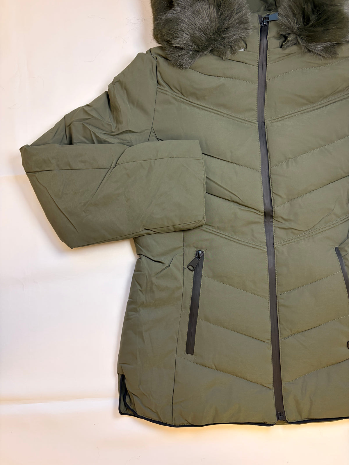 Anorac verde kaki