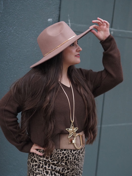 Sombrero ala ancha