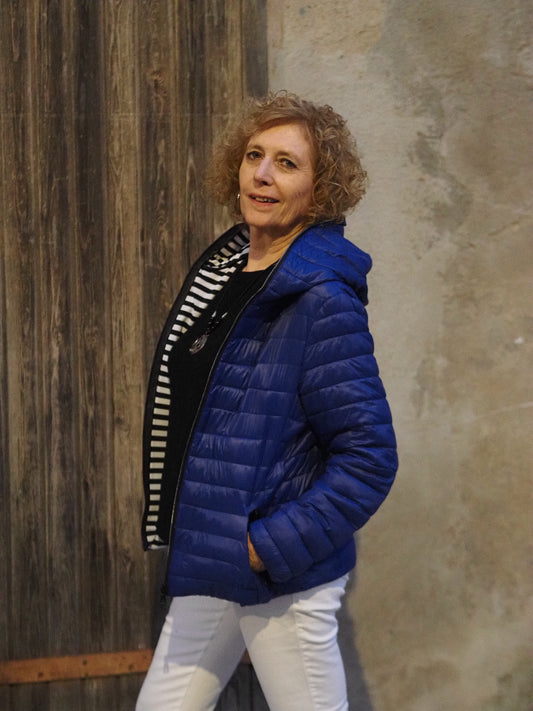 Chaqueta acolchada Navy