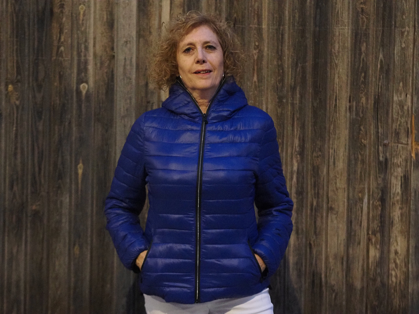 Chaqueta acolchada Navy