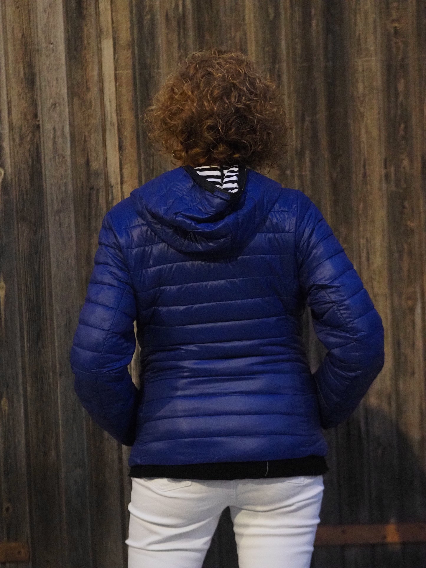 Chaqueta acolchada Navy