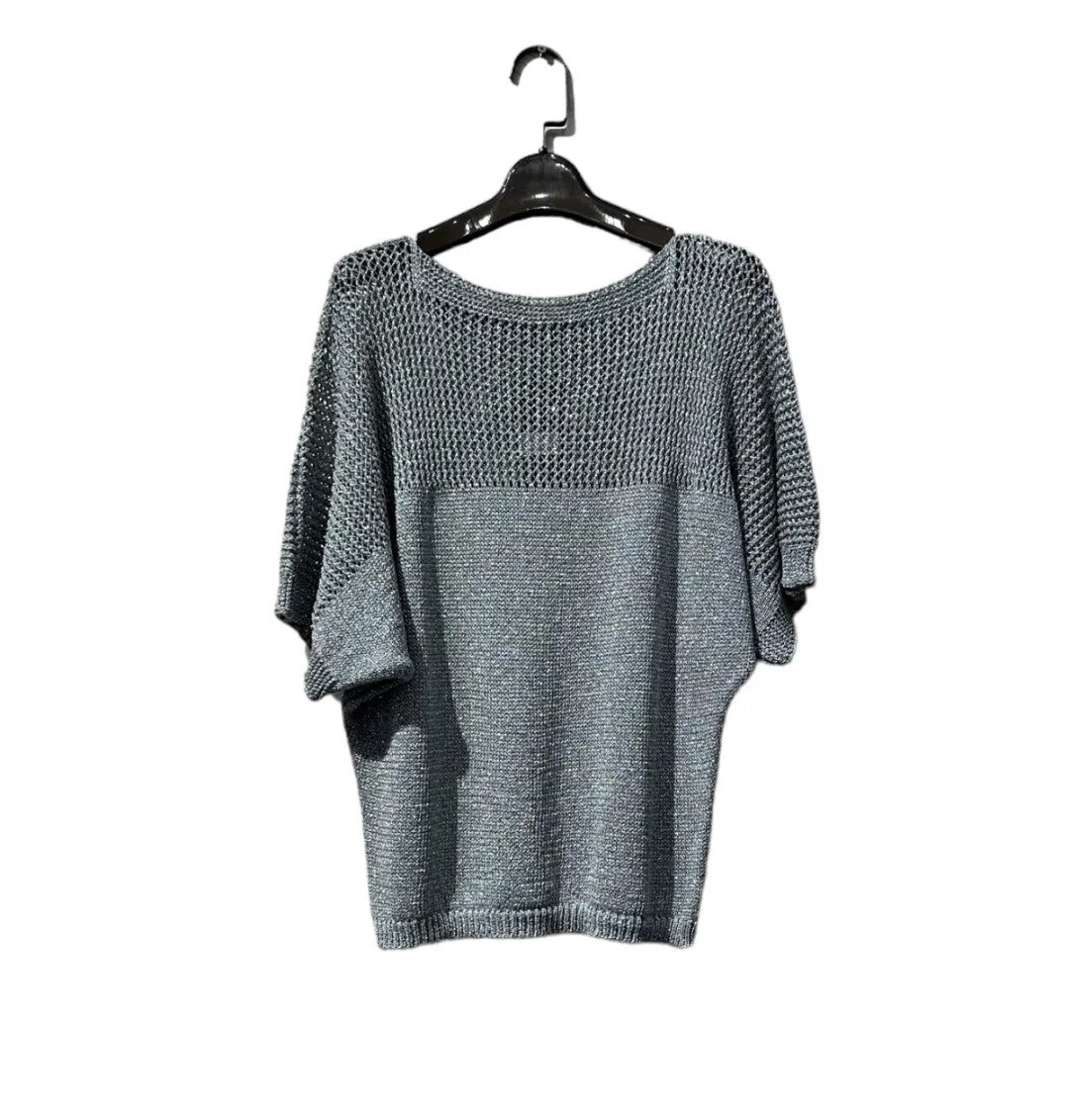 Jersey calado - gris