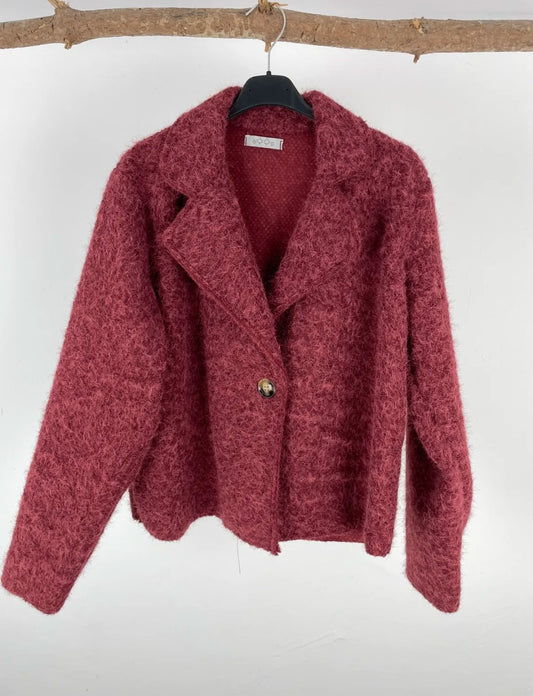 Chaqueta corta curvy Dellà