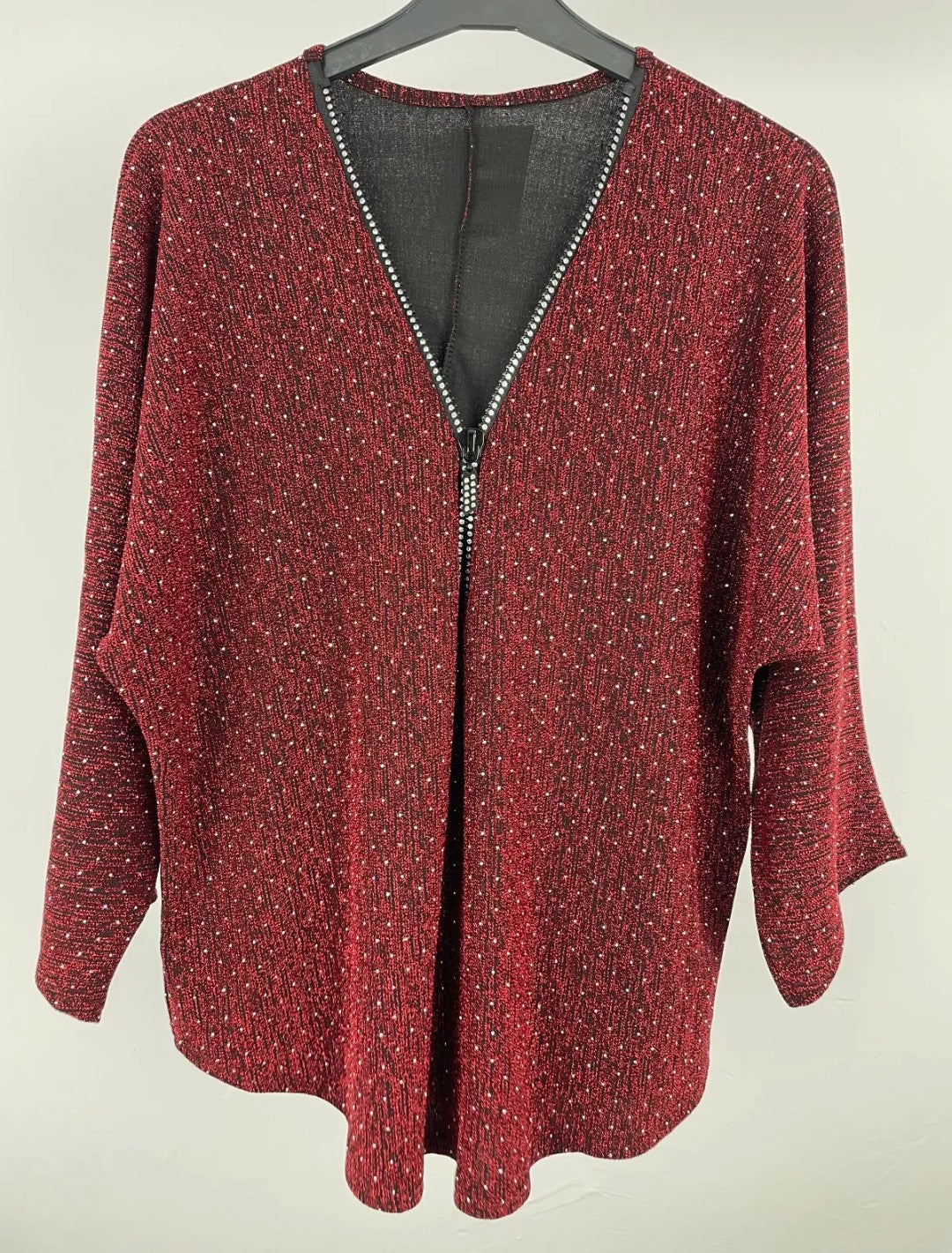 Blusa curvy cremallera