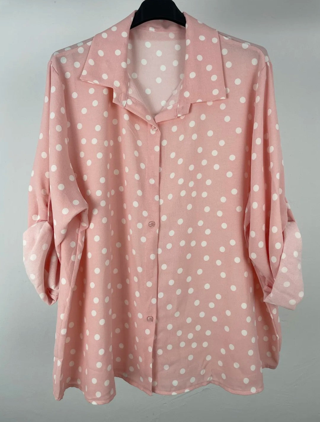 Camisa lunares curvy