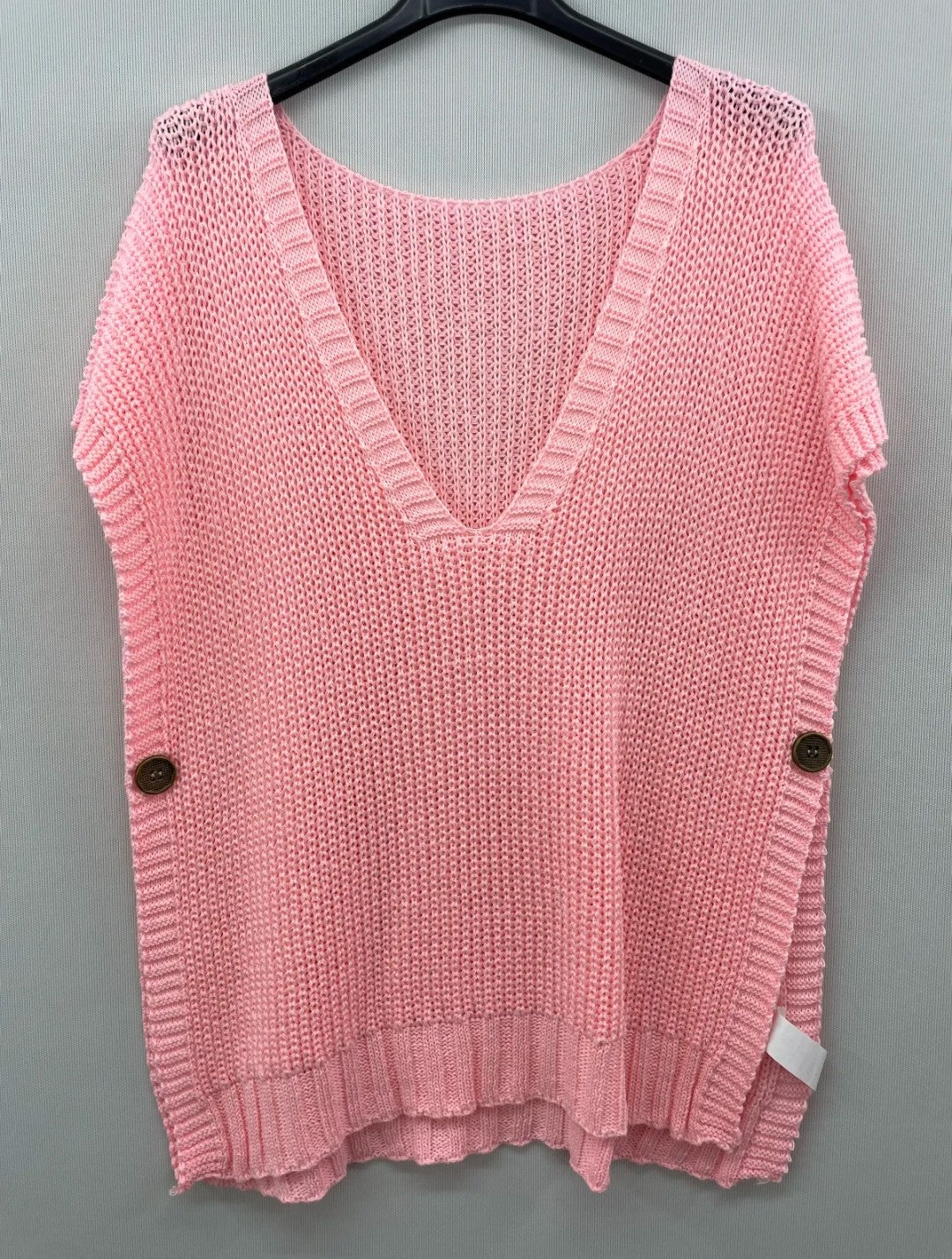 Jersey sin mangas curvy