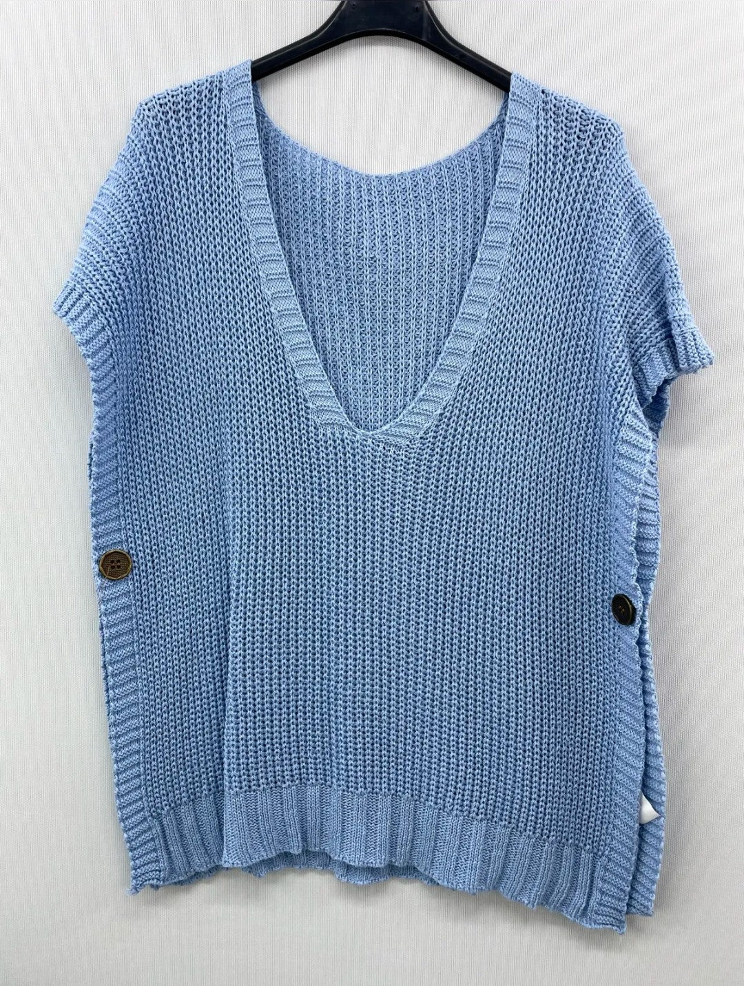 Jersey sin mangas curvy