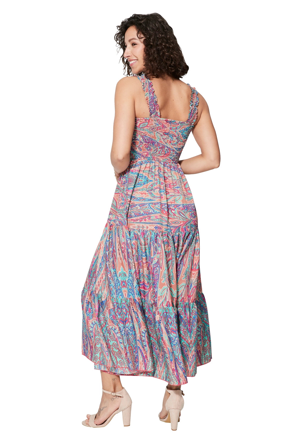 Vestido largo Coral