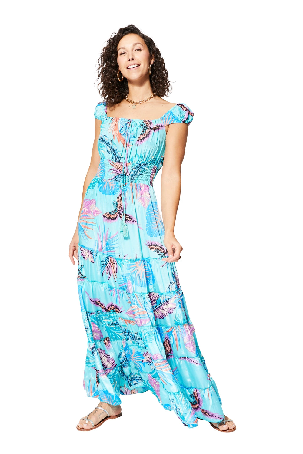 Vestido largo Bora