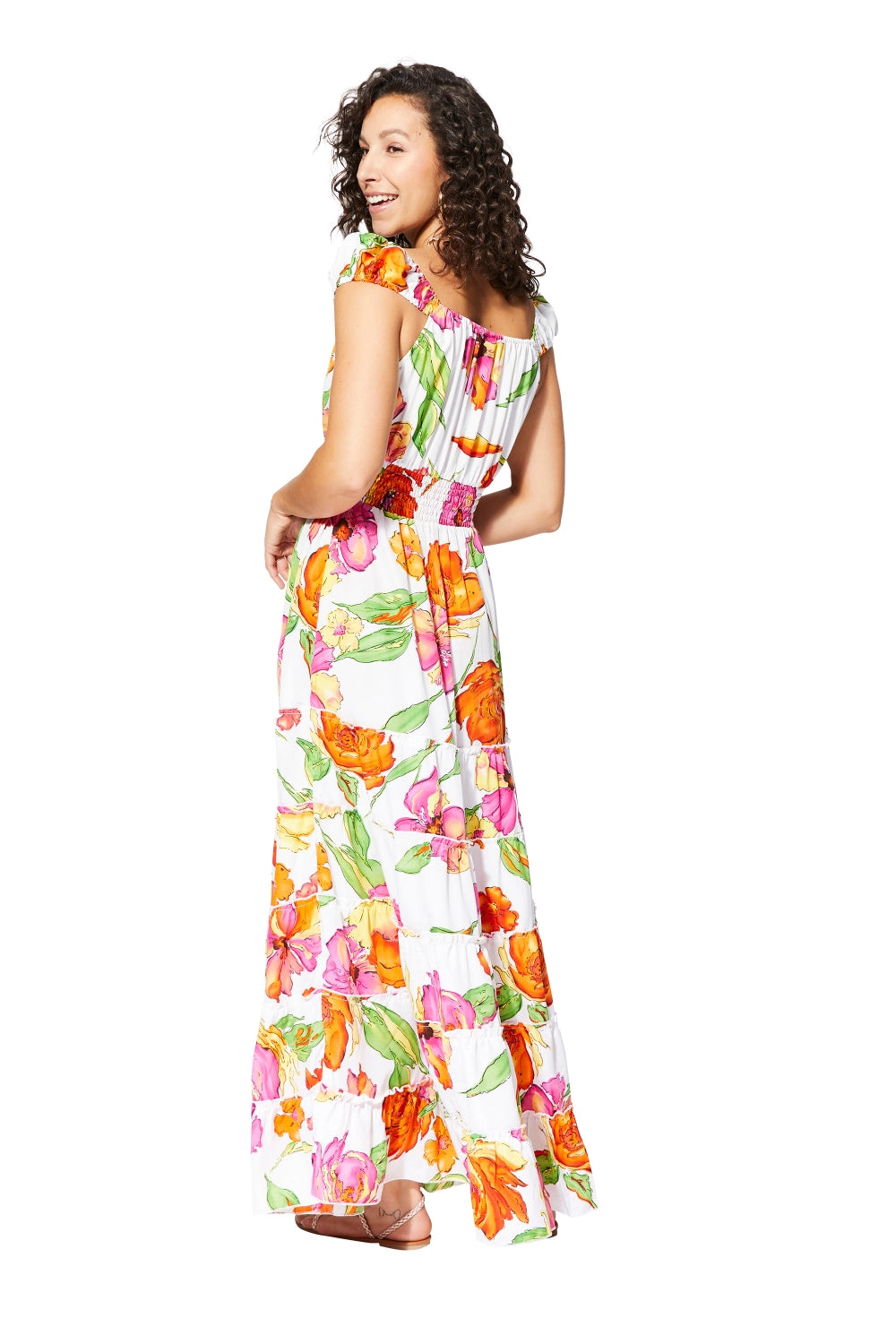 Vestido largo Flowers