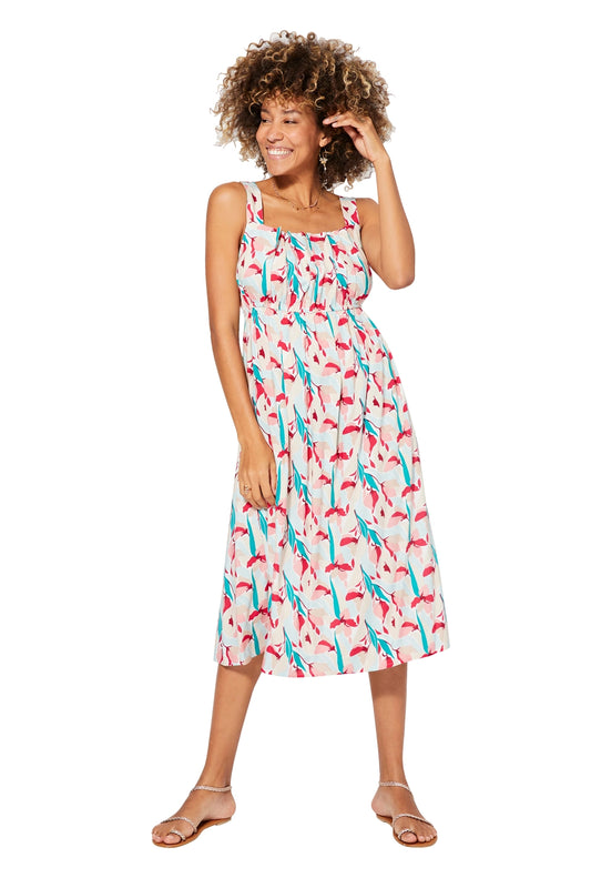 Vestido midi Azalea