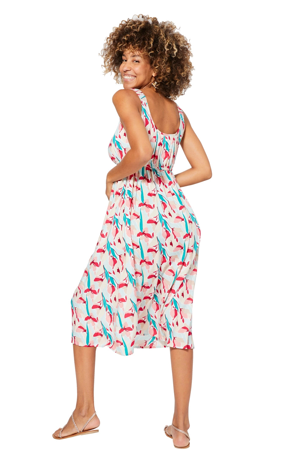 Vestido midi Azalea