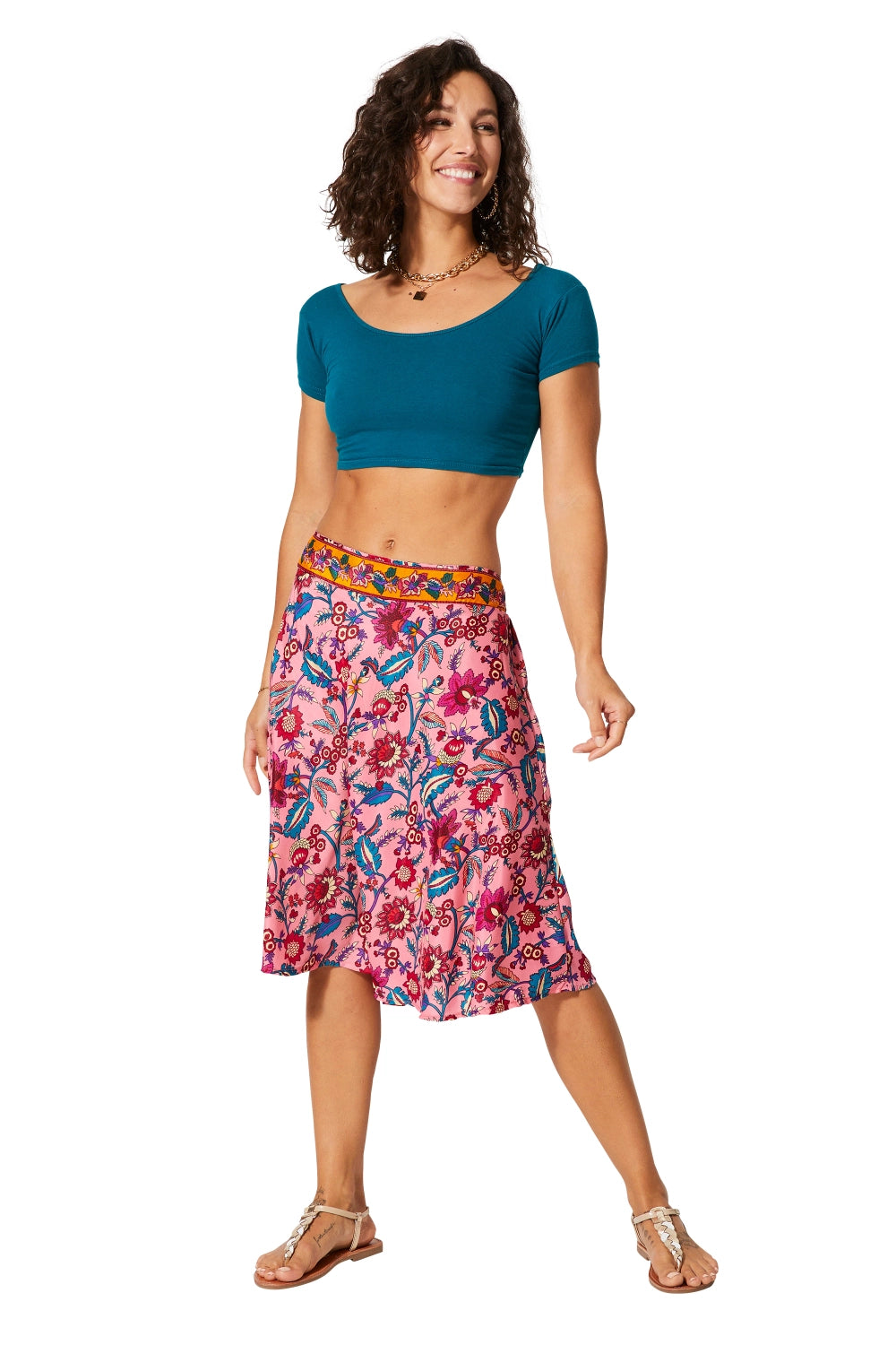 Falda corta Buganvilla