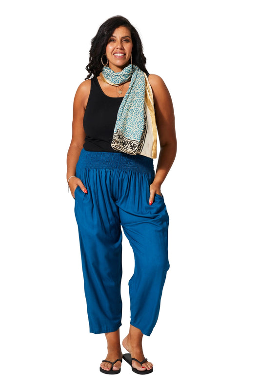 Pantalón curvy bombacho