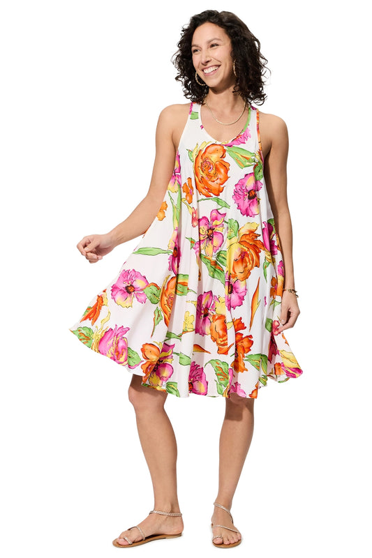 Vestido corto Flowers